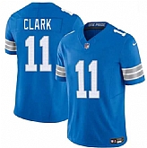 Men's Detroit Lions #11 Damone Clark Blue 2026 F.U.S.E. Vapor Limited Stitched Game Jersey Dzhi,baseball caps,new era cap wholesale,wholesale hats