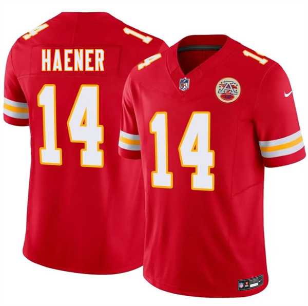 Men's Kansas City Chiefs #14 Jake Haener Red 2026 F.U.S.E. Vapor Untouchable Limited Stitched Jersey Dzhi,We sell and wholesale Men's Kansas City Chiefs #14 Jake Haener Red 2026 F.U.S.E. Vapor Untouchable Limited Stitched Jersey Dzhi on line form chian!