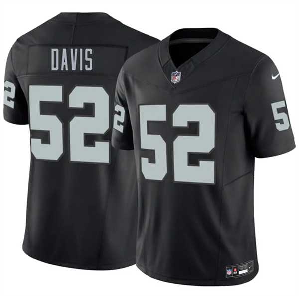 Men's Las Vegas Raiders #52 Jamin Davis Black 2026 F.U.S.E. Vapor Untouchable Limited Stitched Jersey Dzhi,We sell and wholesale Men's Las Vegas Raiders #52 Jamin Davis Black 2026 F.U.S.E. Vapor Untouchable Limited Stitched Jersey Dzhi on line form chian!