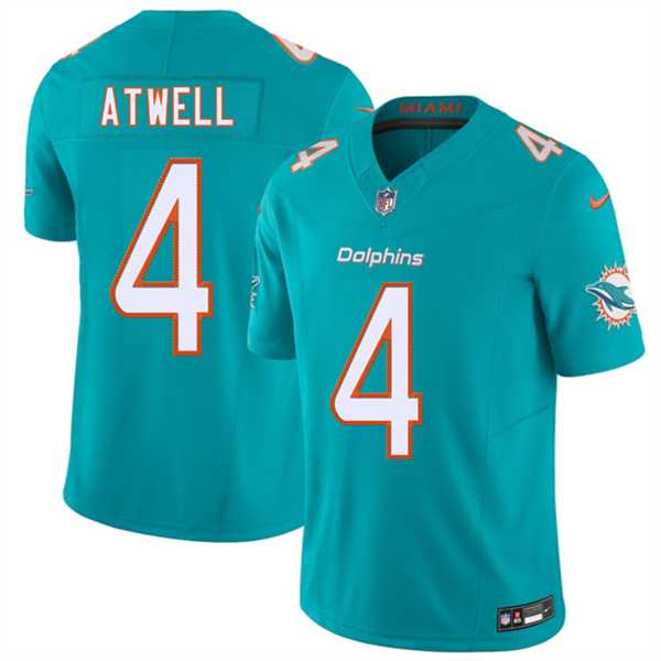Men's Miami Dolphins #4 Tutu Atwell Aqua 2026 F.U.S.E. Vapor Limited Stitched Jersey Dzhi,We sell and wholesale Men's Miami Dolphins #4 Tutu Atwell Aqua 2026 F.U.S.E. Vapor Limited Stitched Jersey Dzhi on line form chian!
