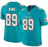 Men's Miami Dolphins #89 Ben Sims Aqua 2026 F.U.S.E. Vapor Limited Stitched Jersey Dzhi,baseball caps,new era cap wholesale,wholesale hats