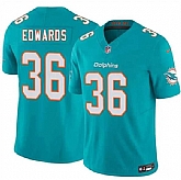 Men's Miami Dolphins #36 Donovan Edwards Aqua 2026 F.U.S.E. Vapor Limited Stitched Jersey Dzhi,baseball caps,new era cap wholesale,wholesale hats
