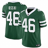 Men's New York Jets #46 Joseph Ossai Green 2026 F.U.S.E. Vapor Untouchable Limited Stitched Jersey Dzhi,baseball caps,new era cap wholesale,wholesale hats