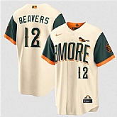 Men's Baltimore Orioles #12 Dylan Beavers Natural 2026 City Connect Stadium Stitched Jersey Dzhi,baseball caps,new era cap wholesale,wholesale hats