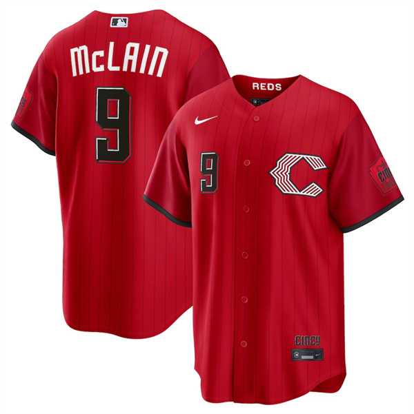 Men's Cincinnati Reds #9 Matt McLain Red 2026 City Connect Stadium Stitched Jersey Dzhi,We sell and wholesale Men's Cincinnati Reds #9 Matt McLain Red 2026 City Connect Stadium Stitched Jersey Dzhi on line form chian!