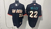 Men's San Diego Padres #22 Mason Miller Black 2026 City Connect Stadium Jersey,baseball caps,new era cap wholesale,wholesale hats