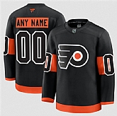 Men's Philadelphia Flyers ACTIVE PLAYER Custom Black 2024-25 Alternate Stitched Hockey Jersey,baseball caps,new era cap wholesale,wholesale hats