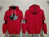 Men's Team Canada Red Ageless Must-Have Lace-Up Pullover Hoodie,baseball caps,new era cap wholesale,wholesale hats
