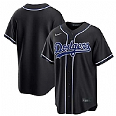 Men's Los Angeles Dodgers Blank 2026 Black Out Stitched Jersey Dzhi,baseball caps,new era cap wholesale,wholesale hats