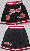 Men's Chicago Bulls #23 Michael Jordan Black 2026 Shorts 002 (Run Small),baseball caps,new era cap wholesale,wholesale hats