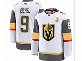 Men's Vegas Golden Knights #9 Jack Eichel White With A Patch Authentic Jersey Dzhi,baseball caps,new era cap wholesale,wholesale hats