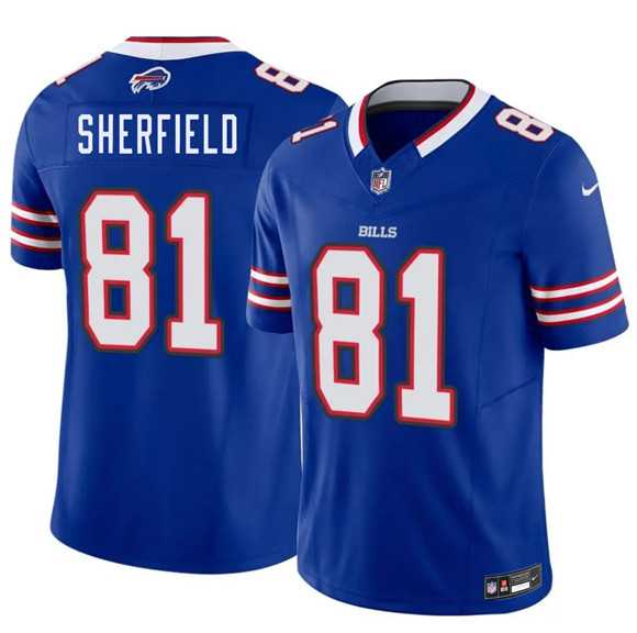 Men's Buffalo Bills #81 Trent Sherfield Blue 2026 Draft F.U.S.E. Vapor Untouchable Limited Stitched Jersey Dzhi,We sell and wholesale Men's Buffalo Bills #81 Trent Sherfield Blue 2026 Draft F.U.S.E. Vapor Untouchable Limited Stitched Jersey Dzhi on line form chian!