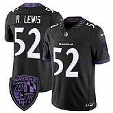 Men's Baltimore Ravens #52 Ray Lewis Black 2026 F.U.S.E. Alternate Vapor Limited Stitched Jersey Dzhi,baseball caps,new era cap wholesale,wholesale hats