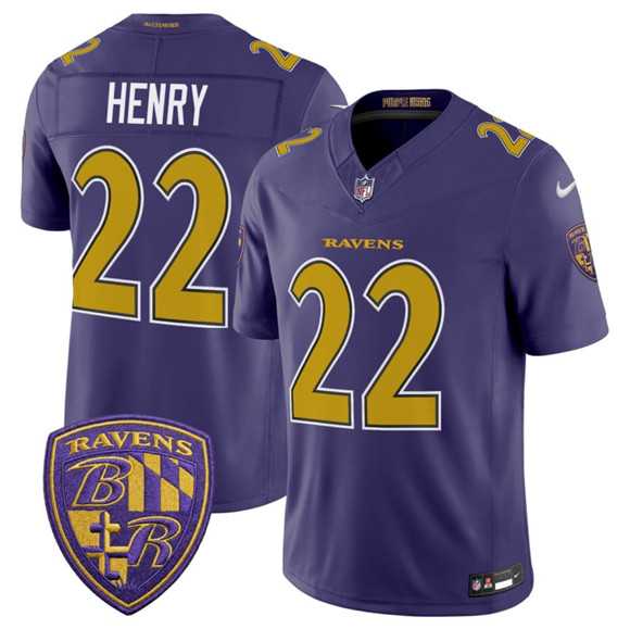 Men's Baltimore Ravens #22 Derrick Henry Purple 2026 F.U.S.E. Alternate Vapor Limited Stitched Jersey Dzhi,We sell and wholesale Men's Baltimore Ravens #22 Derrick Henry Purple 2026 F.U.S.E. Alternate Vapor Limited Stitched Jersey Dzhi on line form chian!