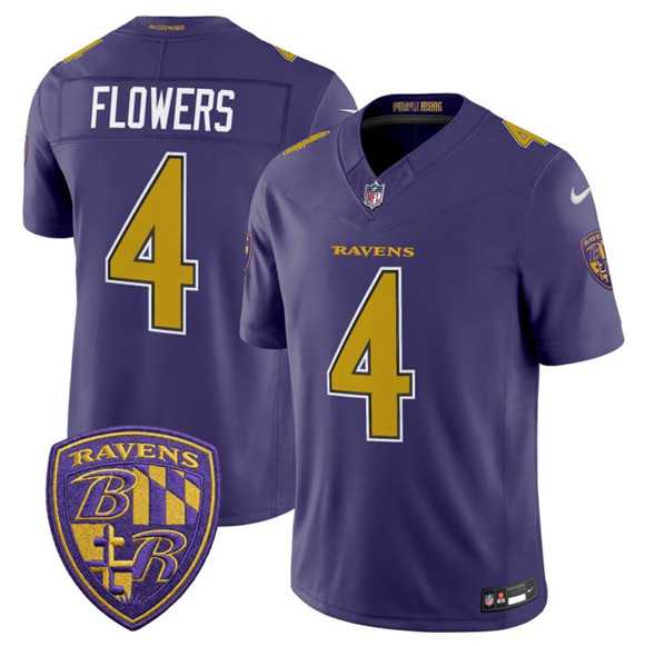 Men's Baltimore Ravens #4 Zay Flowers Purple 2026 F.U.S.E. Alternate Vapor Limited Stitched Jersey Dzhi,We sell and wholesale Men's Baltimore Ravens #4 Zay Flowers Purple 2026 F.U.S.E. Alternate Vapor Limited Stitched Jersey Dzhi on line form chian!