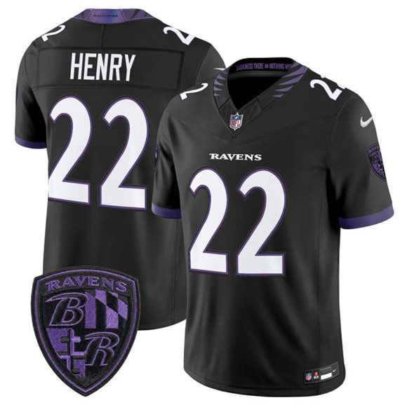 Men's Baltimore Ravens #22 Derrick Henry Black 2026 F.U.S.E. Alternate Vapor Limited Stitched Jersey Dzhi,We sell and wholesale Men's Baltimore Ravens #22 Derrick Henry Black 2026 F.U.S.E. Alternate Vapor Limited Stitched Jersey Dzhi on line form chian!