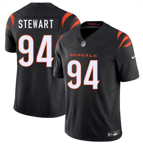 Men's Cincinnati Bengals #94 Shemar Stewart Black 2026 F.U.S.E. Vapor Untouchable Limited Stitched Jersey Dzhi,We sell and wholesale Men's Cincinnati Bengals #94 Shemar Stewart Black 2026 F.U.S.E. Vapor Untouchable Limited Stitched Jersey Dzhi on line form chian!