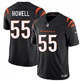 Men's Cincinnati Bengals #55 Cashius Howell Black 2026 Draft F.U.S.E. Vapor Untouchable Limited Stitched Jersey Dzhi,baseball caps,new era cap wholesale,wholesale hats