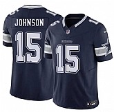 Men's Dallas Cowboys #15 Manuel Johnson Navy 2026 F.U.S.E. Vapor Untouchable Limited Stitched Jersey Dzhi,baseball caps,new era cap wholesale,wholesale hats