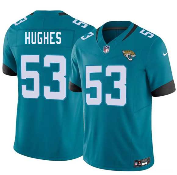 Men's Jacksonville Jaguars #53 Parker Hughes Teal 2026 Draft F.U.S.E. Vapor Untouchable Limited Stitched Jersey Dzhi,We sell and wholesale Men's Jacksonville Jaguars #53 Parker Hughes Teal 2026 Draft F.U.S.E. Vapor Untouchable Limited Stitched Jersey Dzhi on line form chian!