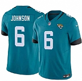 Men's Jacksonville Jaguars #6 Antonio Johnson Teal 2026 F.U.S.E. Vapor Untouchable Limited Stitched Jersey Dzhi,baseball caps,new era cap wholesale,wholesale hats