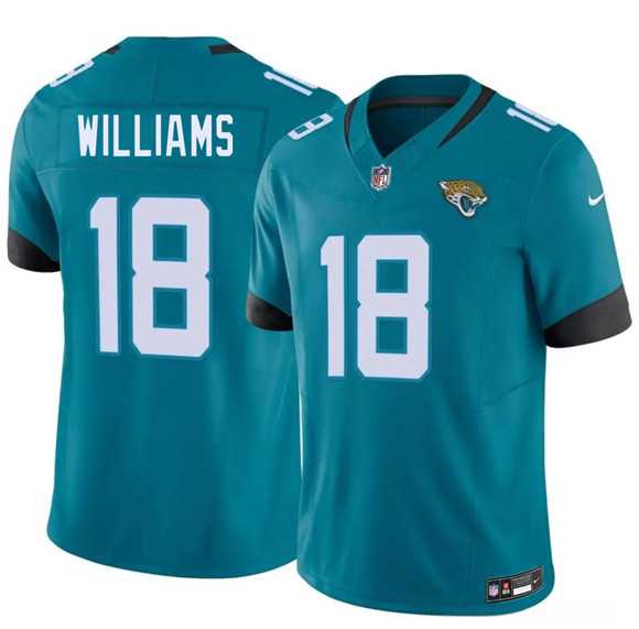 Men's Jacksonville Jaguars #18 C.J. Williams Teal 2026 Draft F.U.S.E. Vapor Untouchable Limited Stitched Jersey Dzhi,We sell and wholesale Men's Jacksonville Jaguars #18 C.J. Williams Teal 2026 Draft F.U.S.E. Vapor Untouchable Limited Stitched Jersey Dzhi on line form chian!
