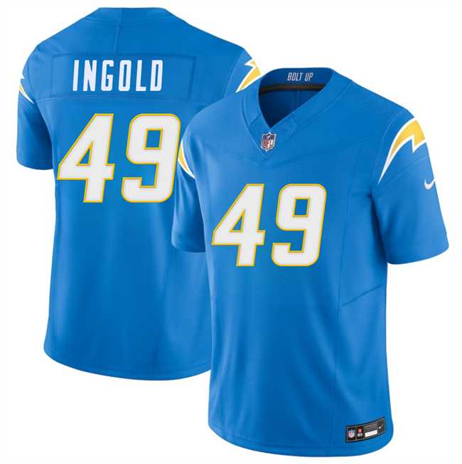 Men's Los Angeles Chargers #49 Alec Ingold Blue 2026 F.U.S.E. Vapor Limited Stitched Jersey Dzhi,We sell and wholesale Men's Los Angeles Chargers #49 Alec Ingold Blue 2026 F.U.S.E. Vapor Limited Stitched Jersey Dzhi on line form chian!