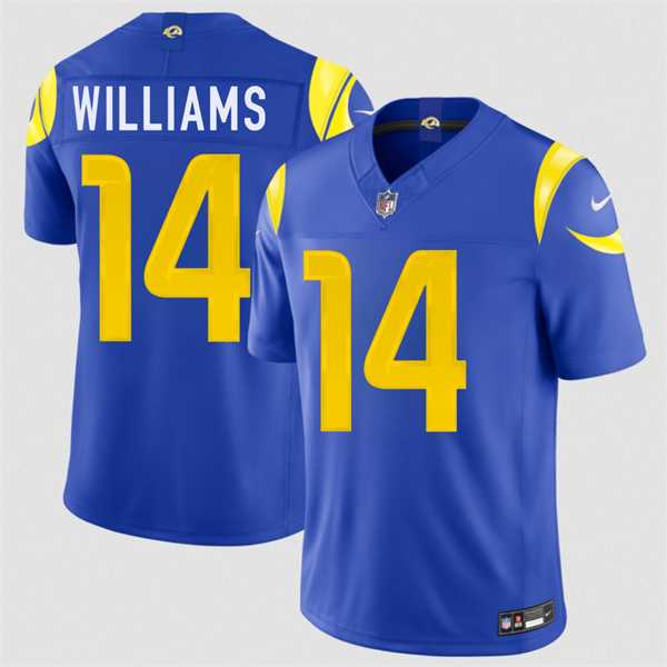 Men's Los Angeles Rams #14 Mario Williams Royal 2026 F.U.S.E. Vapor Limited Stitched Jersey Dzhi,We sell and wholesale Men's Los Angeles Rams #14 Mario Williams Royal 2026 F.U.S.E. Vapor Limited Stitched Jersey Dzhi on line form chian!
