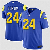 Men's Los Angeles Rams #24 Blake Corum Royal 2026 F.U.S.E. Vapor Limited Stitched Jersey Dzhi,baseball caps,new era cap wholesale,wholesale hats