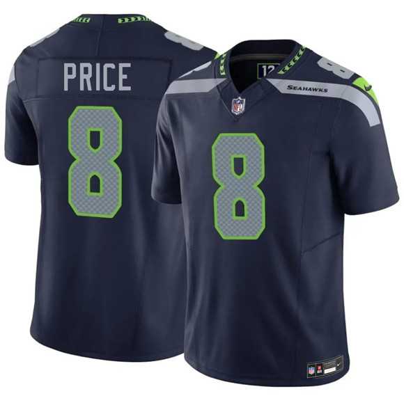 Men's Seattle Seahawks #8 Jadarian Price Navy 2026 F.U.S.E. Vapor Untouchable Limited Stitched Jersey Dzhi,We sell and wholesale Men's Seattle Seahawks #8 Jadarian Price Navy 2026 F.U.S.E. Vapor Untouchable Limited Stitched Jersey Dzhi on line form chian!