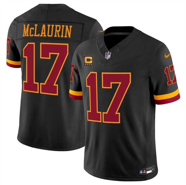 Men's Washington Commanders #17 Terry McLaurin Black 2026 F.U.S.E. Hail Raiser Alternate Vapor Limited Stitched Jersey Dzhi,We sell and wholesale Men's Washington Commanders #17 Terry McLaurin Black 2026 F.U.S.E. Hail Raiser Alternate Vapor Limited Stitched Jersey Dzhi on line form chian!