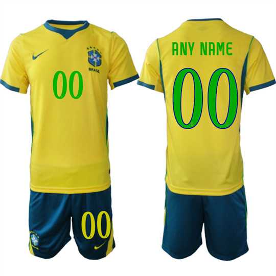 Men's Brazil Custom Any Name And Number National Team FIFA x World Cup 2026 Home On Field Jersey,We sell and wholesale Men's Brazil Custom Any Name And Number National Team FIFA x World Cup 2026 Home On Field Jersey on line form chian!