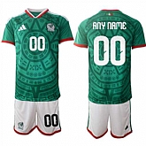 Men's Mexico Custom Any Name And Number National Team FIFA x World Cup 2026 Home Green On Field Jersey,baseball caps,new era cap wholesale,wholesale hats