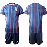 Men's USA Blank or Custom Team FIFA x World Cup 2026 Away On Field Suit Jersey,baseball caps,new era cap wholesale,wholesale hats