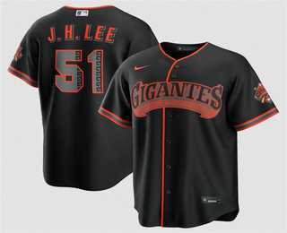 Men's San Francisco Giants #51 Jung Hoo Lee Black 2026 Alternate Stadium Stitched Jersey Dzhi,We sell and wholesale Men's San Francisco Giants #51 Jung Hoo Lee Black 2026 Alternate Stadium Stitched Jersey Dzhi on line form chian!