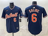 Men's Detroit Tigers #6 Al Kaline Navy 2026 Alternate Vapor Premier Limited Stitched Jersey,baseball caps,new era cap wholesale,wholesale hats