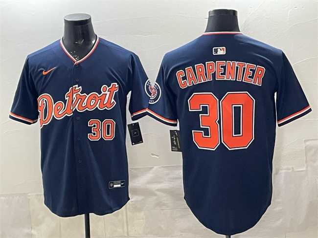 Men's Detroit Tigers #30 Kerry Carpenter Navy 2026 Alternate Vapor Premier Limited Stitched Jersey,We sell and wholesale Men's Detroit Tigers #30 Kerry Carpenter Navy 2026 Alternate Vapor Premier Limited Stitched Jersey on line form chian!