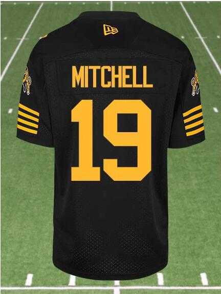CFL Hamilton Tiger-Cats #19 MITCHELL Black Crested Home Replica Jersey,We sell and wholesale CFL Hamilton Tiger-Cats #19 MITCHELL Black Crested Home Replica Jersey on line form chian!