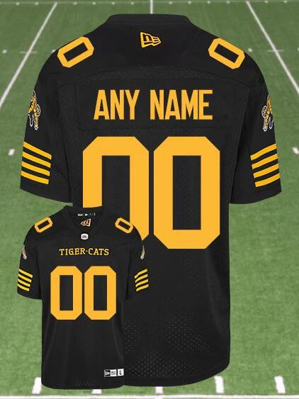 CFL Hamilton Tiger-Cats Custom Black Crested Home Replica Jersey,We sell and wholesale CFL Hamilton Tiger-Cats Custom Black Crested Home Replica Jersey on line form chian!