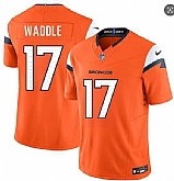 Men's Denver Broncos #17 Jaylen Waddle Orange 2026 F.U.S.E. Vapor Limited Stitched Jersey Dzhi,baseball caps,new era cap wholesale,wholesale hats