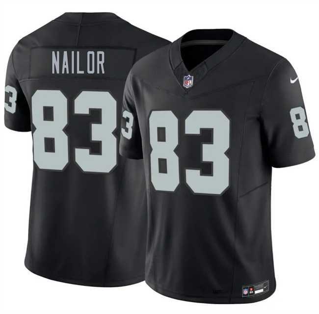 Men's Las Vegas Raiders #83 Jalen Nailor Black 2026 F.U.S.E. Vapor Untouchable Limited Stitched Jersey Dzhi,We sell and wholesale Men's Las Vegas Raiders #83 Jalen Nailor Black 2026 F.U.S.E. Vapor Untouchable Limited Stitched Jersey Dzhi on line form chian!