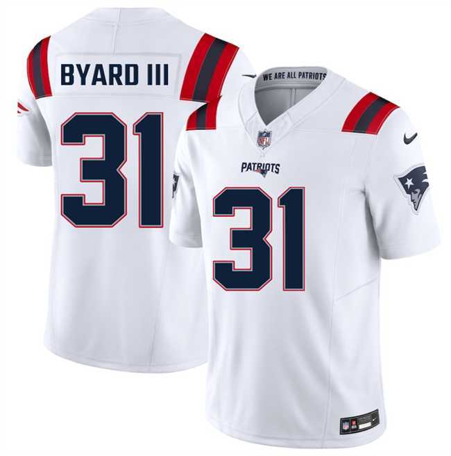 Men's New England Patriots #31 Kevin Byard III White 2026 F.U.S.E. Vapor Limited Stitched Jersey Dzhi,We sell and wholesale Men's New England Patriots #31 Kevin Byard III White 2026 F.U.S.E. Vapor Limited Stitched Jersey Dzhi on line form chian!