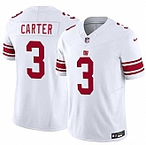 Men's New York Giants #3 Abdul Carter White 2026 F.U.S.E. Vapor Untouchable Limited Stitched Jersey Dzhi,baseball caps,new era cap wholesale,wholesale hats