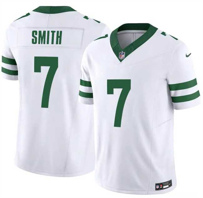 Men's New York Jets #7 Geno Smith White 2025 F.U.S.E. Vapor Untouchable Limited Stitched Jersey Dzhi,We sell and wholesale Men's New York Jets #7 Geno Smith White 2025 F.U.S.E. Vapor Untouchable Limited Stitched Jersey Dzhi on line form chian!