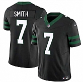 Men's New York Jets #7 Geno Smith Black 2025 F.U.S.E. Vapor Untouchable Limited Stitched Jersey Dzhi,baseball caps,new era cap wholesale,wholesale hats