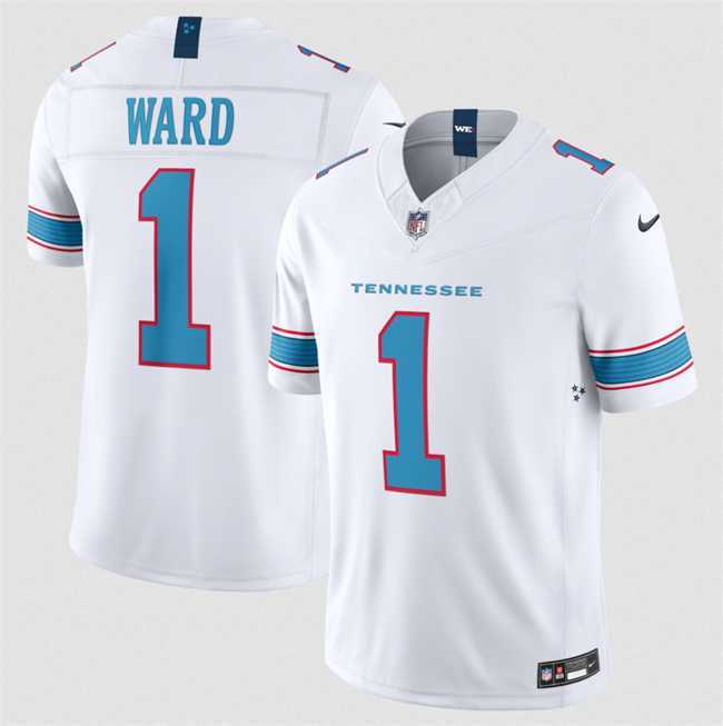 Men's Tennessee Titans #1 Cameron Ward White 2026 F.U.S.E. Vapor Limited Stitched Jersey Dzhi,We sell and wholesale Men's Tennessee Titans #1 Cameron Ward White 2026 F.U.S.E. Vapor Limited Stitched Jersey Dzhi on line form chian!