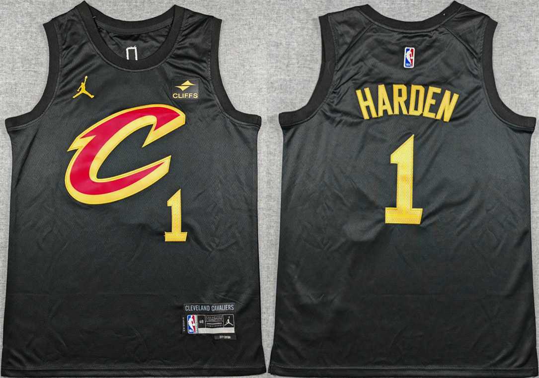 Men's Cleveland Cavaliers #1 James Harden Black 2026 Statement Edition Stitched Jersey,We sell and wholesale Men's Cleveland Cavaliers #1 James Harden Black 2026 Statement Edition Stitched Jersey on line form chian!