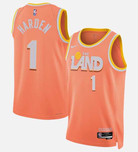 Men's Cleveland Cavaliers #1 James Harden Orange 2025-26 City Edition Stitched Jersey Dzhi,We sell and wholesale Men's Cleveland Cavaliers #1 James Harden Orange 2025-26 City Edition Stitched Jersey Dzhi on line form chian!