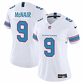 Women's Tennessee Titans #9 Steve McNair White 2026 F.U.S.E. Vapor Limited Stitched Jersey Dzhi,baseball caps,new era cap wholesale,wholesale hats