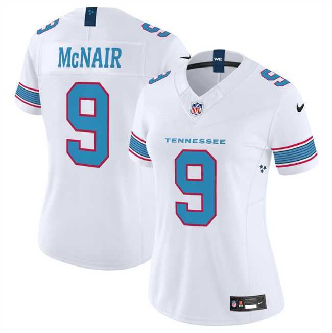 Women's Tennessee Titans #9 Steve McNair White 2026 F.U.S.E. Vapor Limited Stitched Jersey Dzhi,We sell and wholesale Women's Tennessee Titans #9 Steve McNair White 2026 F.U.S.E. Vapor Limited Stitched Jersey Dzhi on line form chian!
